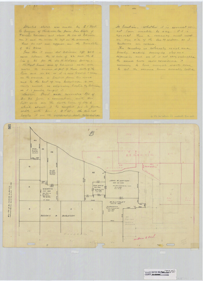 6073, Hardeman County Rolled Sketch 22, General Map Collection