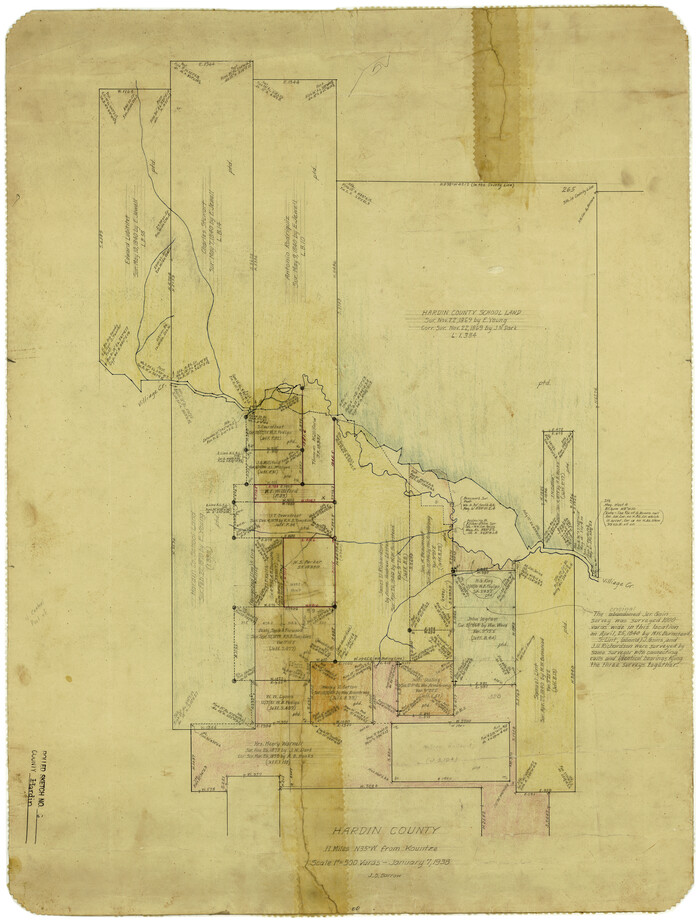 6079, Hardin County Rolled Sketch 6, General Map Collection