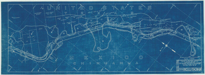 60861, Rio Grande Rectification Project, El Paso and Juarez Valley, General Map Collection