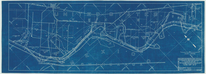 60863, Rio Grande Rectification Project, El Paso and Juarez Valley, General Map Collection