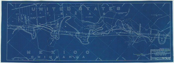 60865, Rio Grande Rectification Project, El Paso and Juarez Valley, General Map Collection