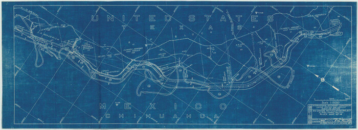 60867, Rio Grande Rectification Project, El Paso and Juarez Valley, General Map Collection
