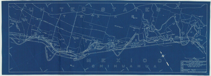 60869, Rio Grande Rectification Project, El Paso and Juarez Valley, General Map Collection