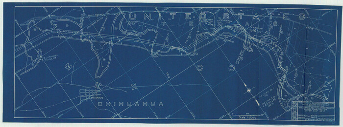 60871, Rio Grande Rectification Project, El Paso and Juarez Valley, General Map Collection