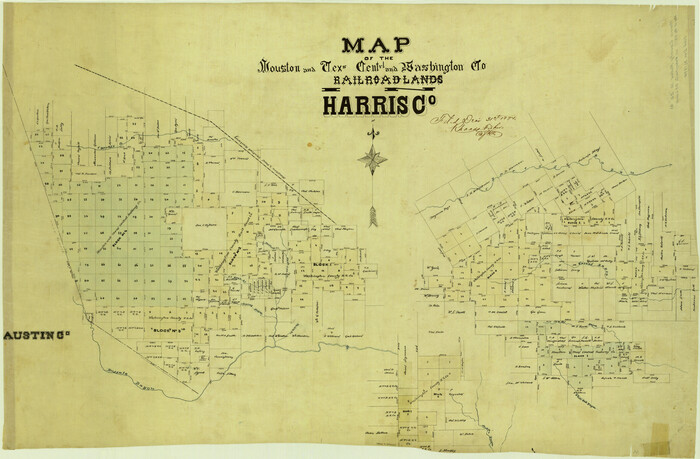 6094, Harris County Rolled Sketch 26, General Map Collection