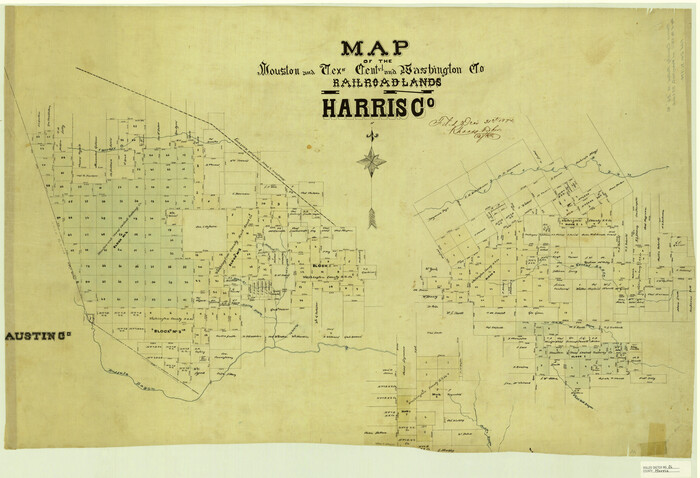 6094, Harris County Rolled Sketch 26, General Map Collection