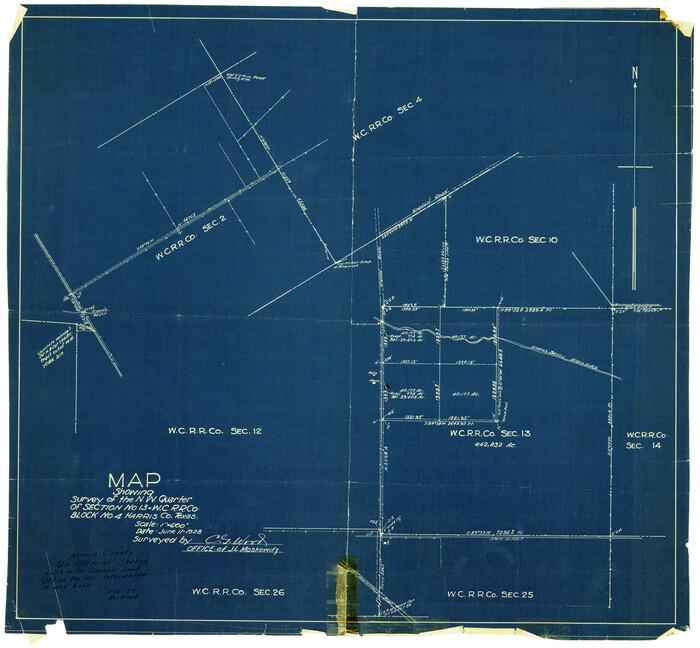 6107, Harris County Rolled Sketch 61, General Map Collection