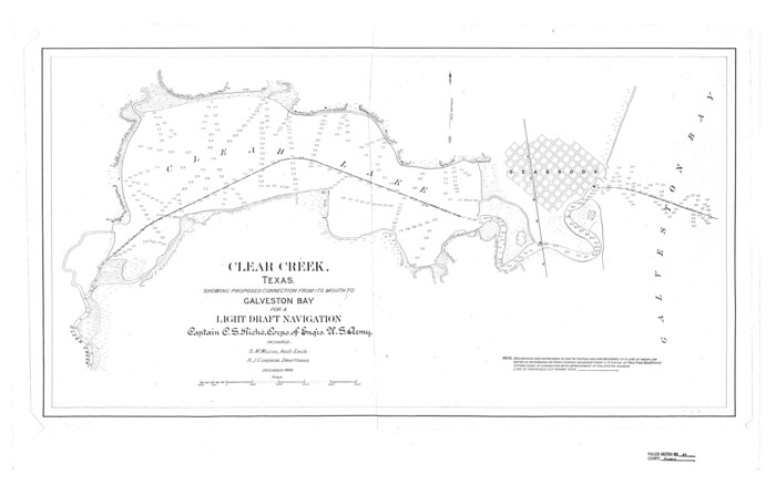 6128, Harris County Rolled Sketch 89, General Map Collection