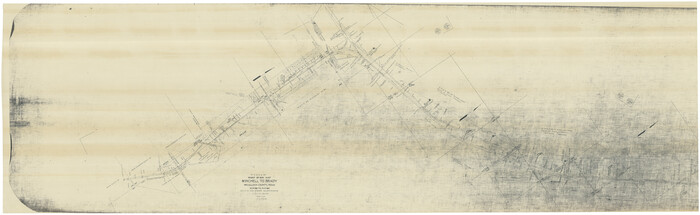 61410, FT. W. & R. G. Ry. Right of Way Map, Winchell to Brady, McCulloch County, Texas, General Map Collection
