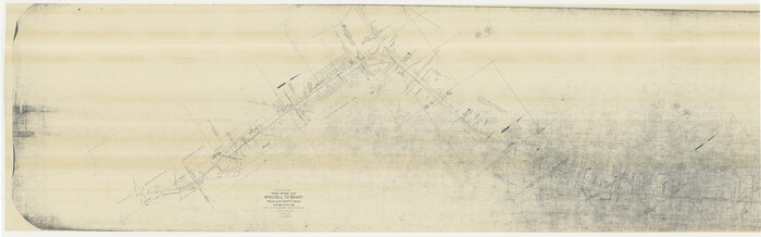 61410, FT. W. & R. G. Ry. Right of Way Map, Winchell to Brady, McCulloch County, Texas, General Map Collection