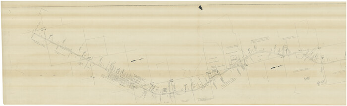 61414, [FT. W. & R. G. Ry. Right of Way Map, Winchell to Brady, McCulloch County, Texas], General Map Collection
