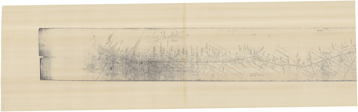 61418, G. C. & S. F. Ry., San Saba Branch, Texas, Right of Way Map, Hall to Brady, General Map Collection
