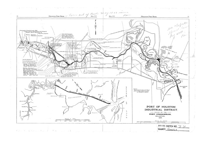 6142, Harris County Rolled Sketch P3, General Map Collection