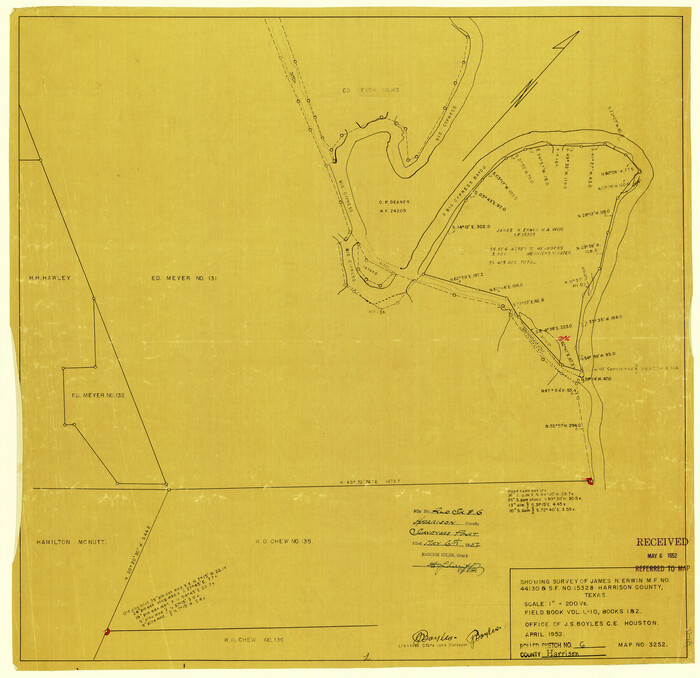 6151, Harrison County Rolled Sketch 6, General Map Collection