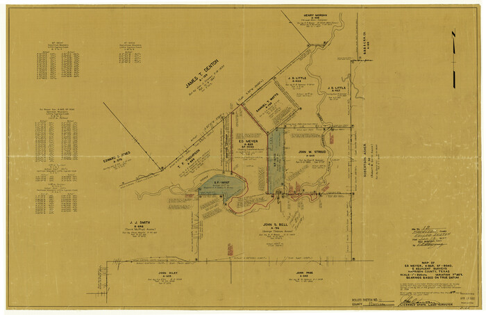 6155, Harrison County Rolled Sketch 12, General Map Collection