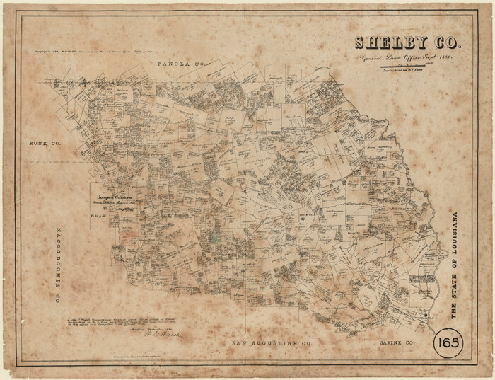 617, Shelby County, Texas, Maddox Collection