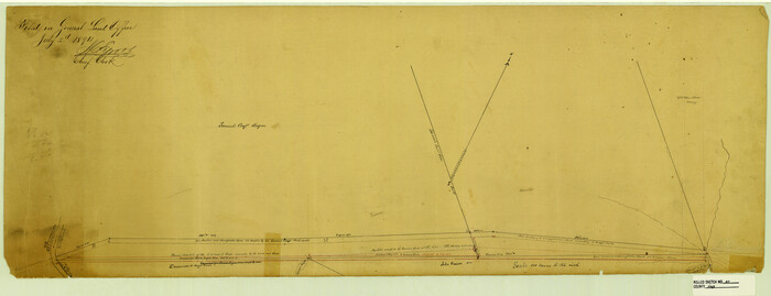 6176, Hays County Rolled Sketch 20, General Map Collection