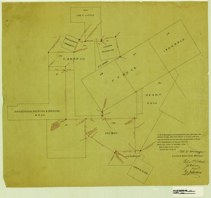 6178, Hays County Rolled Sketch 22, General Map Collection