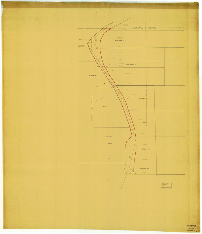 61780, Stonewall County Rolled Sketch 31, General Map Collection