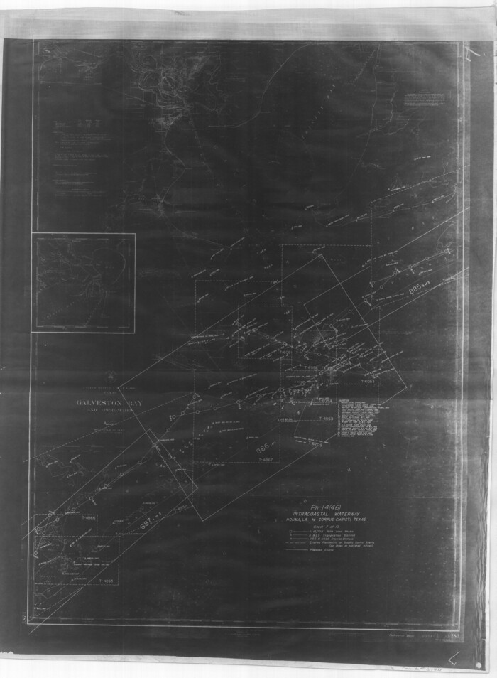 61911, Intracoastal Waterway, Houma, LA to Corpus Christi, TX, General Map Collection