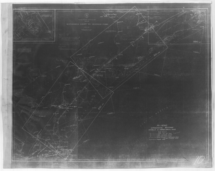 61914, Intracoastal Waterway, Houma, LA to Corpus Christi, TX, General Map Collection