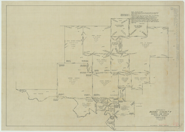 62005, Wood County Working Sketch 5, General Map Collection