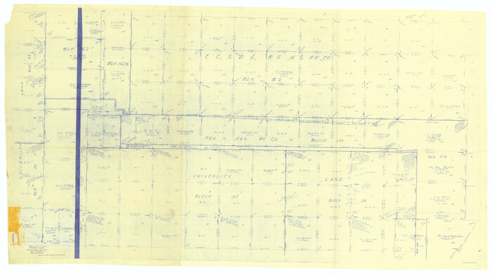 62137, Terrell County Working Sketch 44, General Map Collection