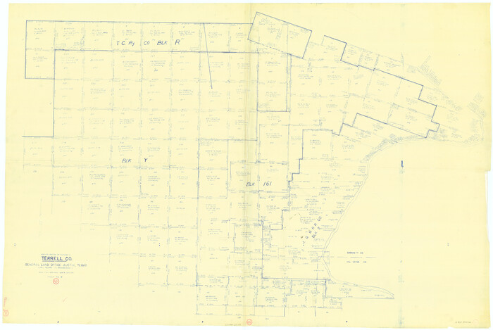 62143, Terrell County Working Sketch 50, General Map Collection