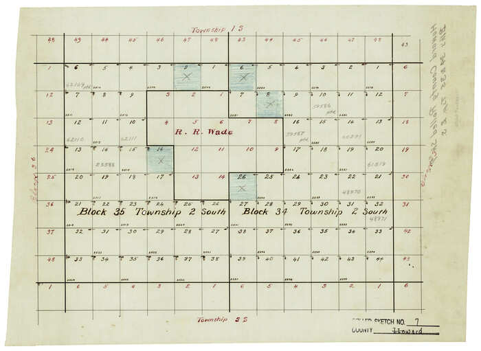 6236, Howard County Rolled Sketch 7, General Map Collection