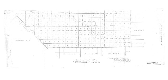 6251, Hudspeth County Rolled Sketch 38, General Map Collection
