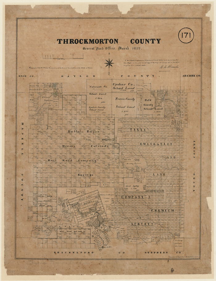 627, Throckmorton County, Texas, Maddox Collection