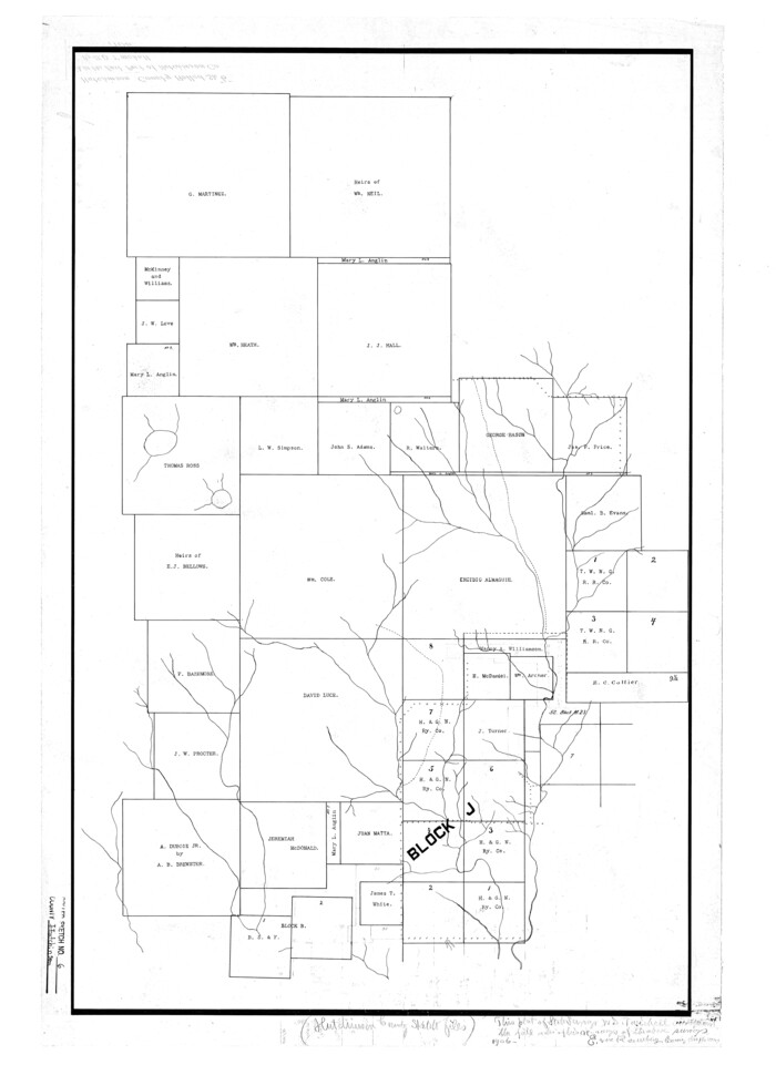 6278, Hutchinson County Rolled Sketch 6, General Map Collection