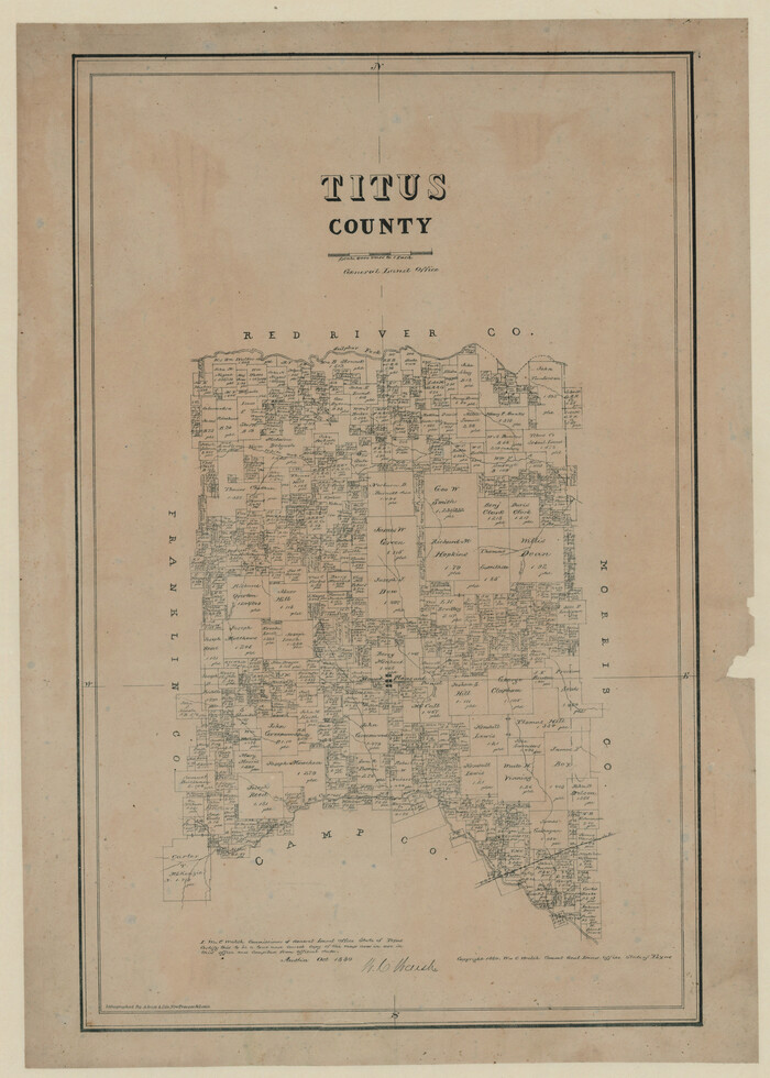 629, Titus County, Texas, Maddox Collection