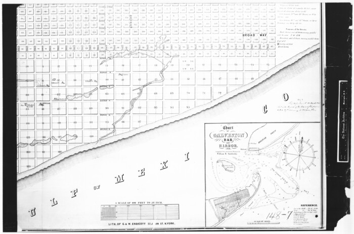 62970, Plan of the City of Galveston, Texas, General Map Collection