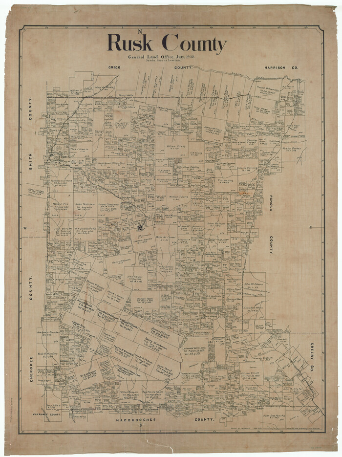 63011, Rusk County, General Map Collection