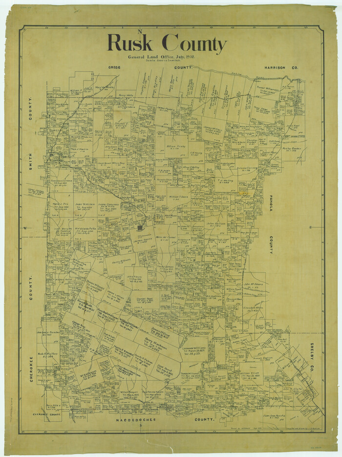 63011, Rusk County, General Map Collection