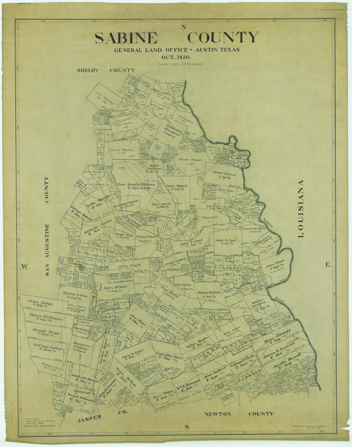 63014, Sabine County, General Map Collection