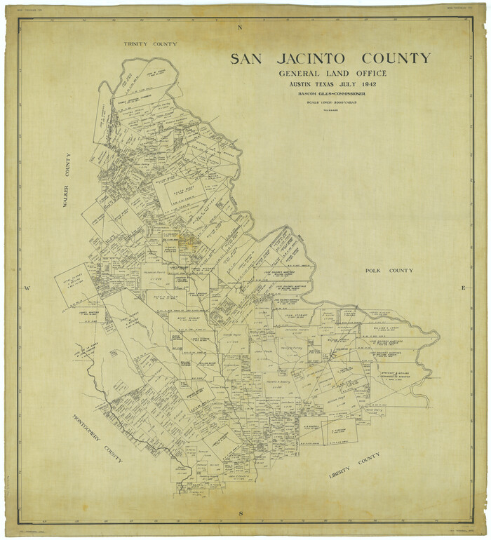 63017, San Jacinto County, General Map Collection