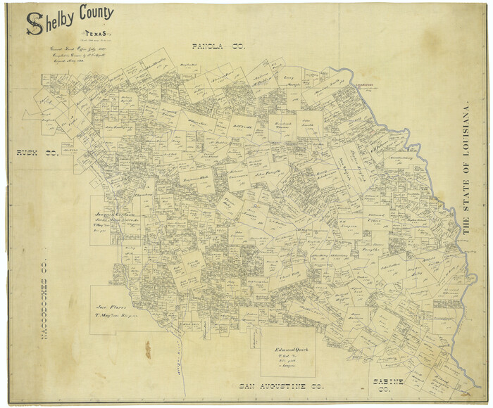 63032, Shelby County, Texas, General Map Collection