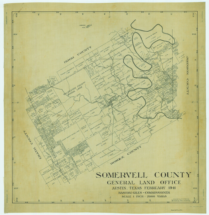 63042, Somervell County, General Map Collection