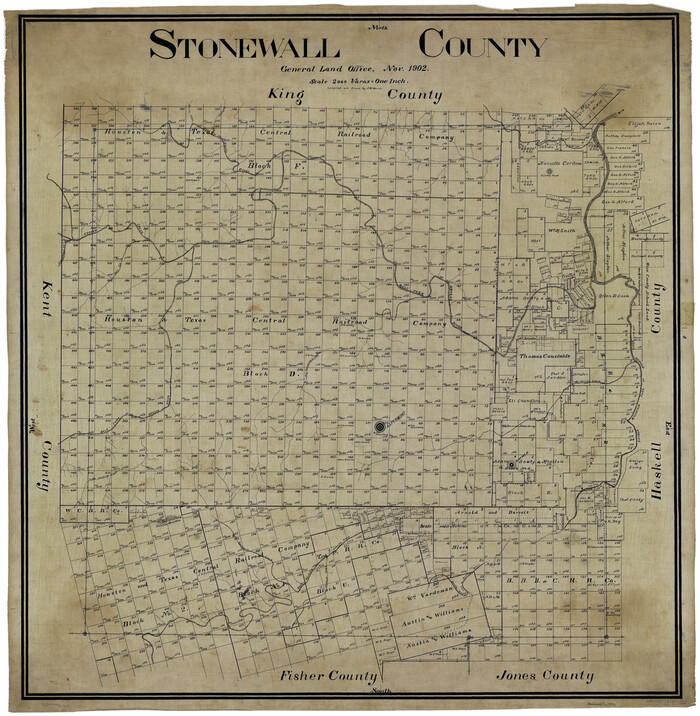 63049, Stonewall County, General Map Collection
