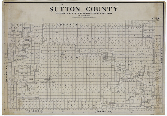 63051, Sutton County, General Map Collection