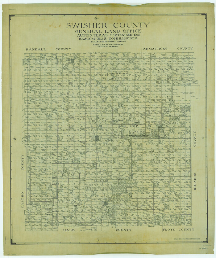 63055, Swisher County, General Map Collection
