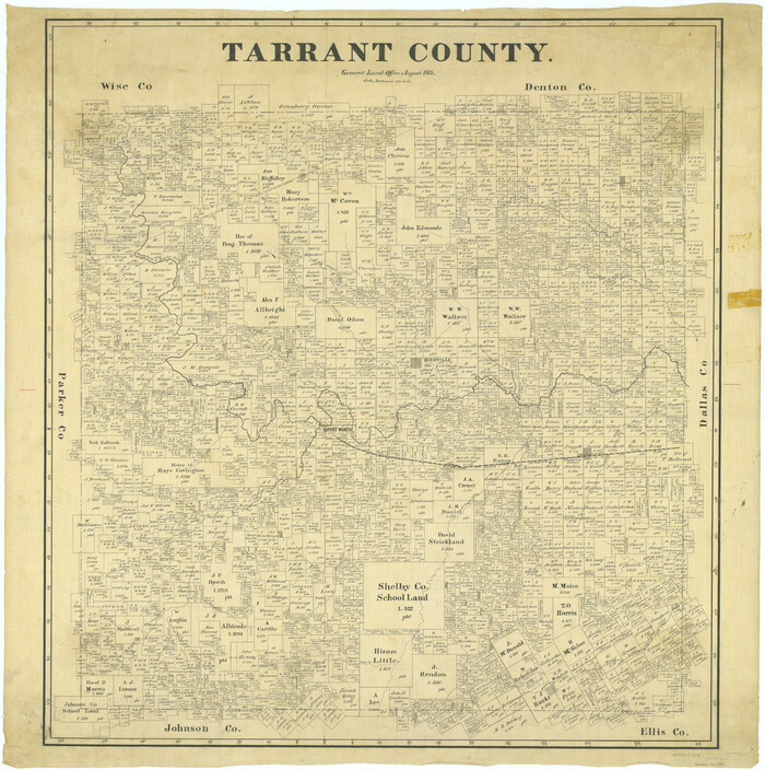 63056, Tarrant County, General Map Collection