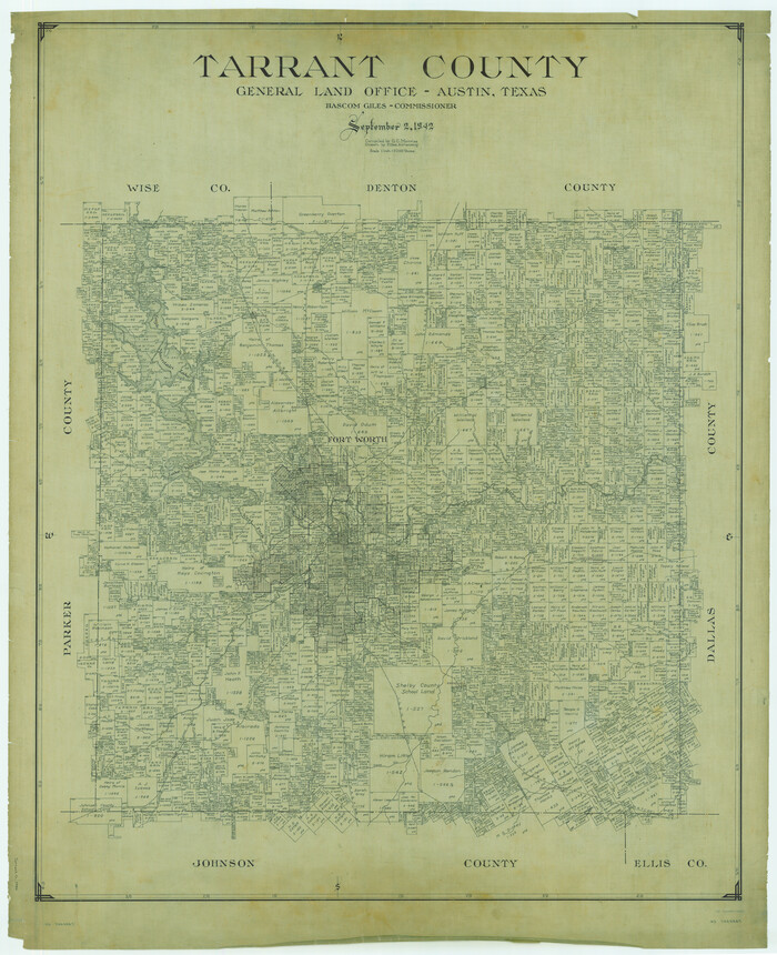 63057, Tarrant County, General Map Collection