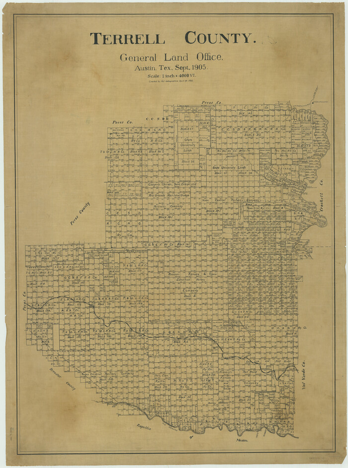 63061, Terrell County, General Map Collection