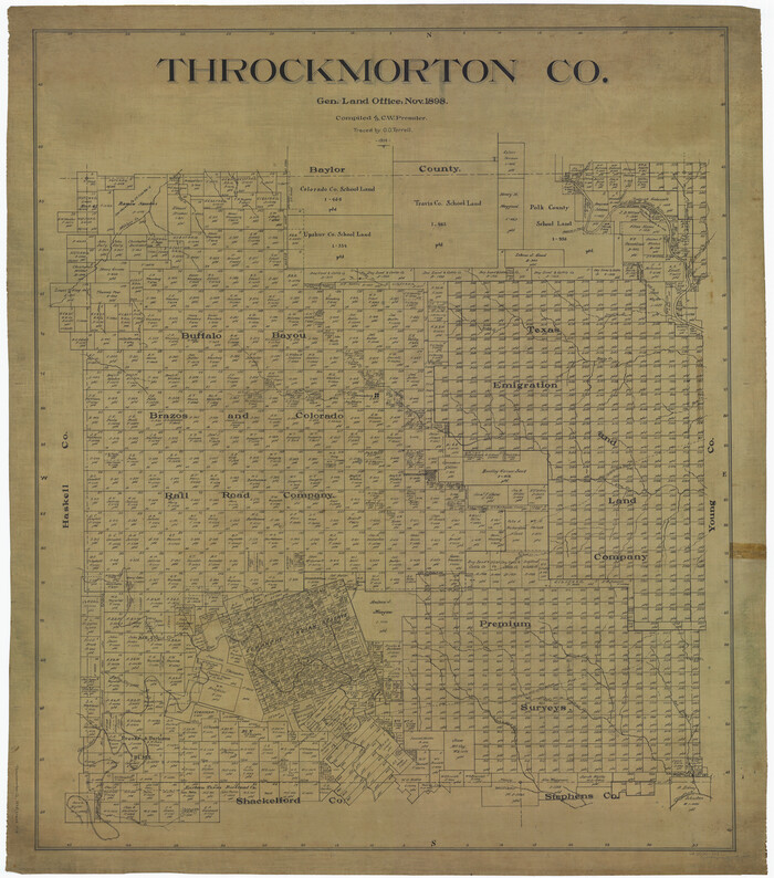 63064, Throckmorton Co., General Map Collection