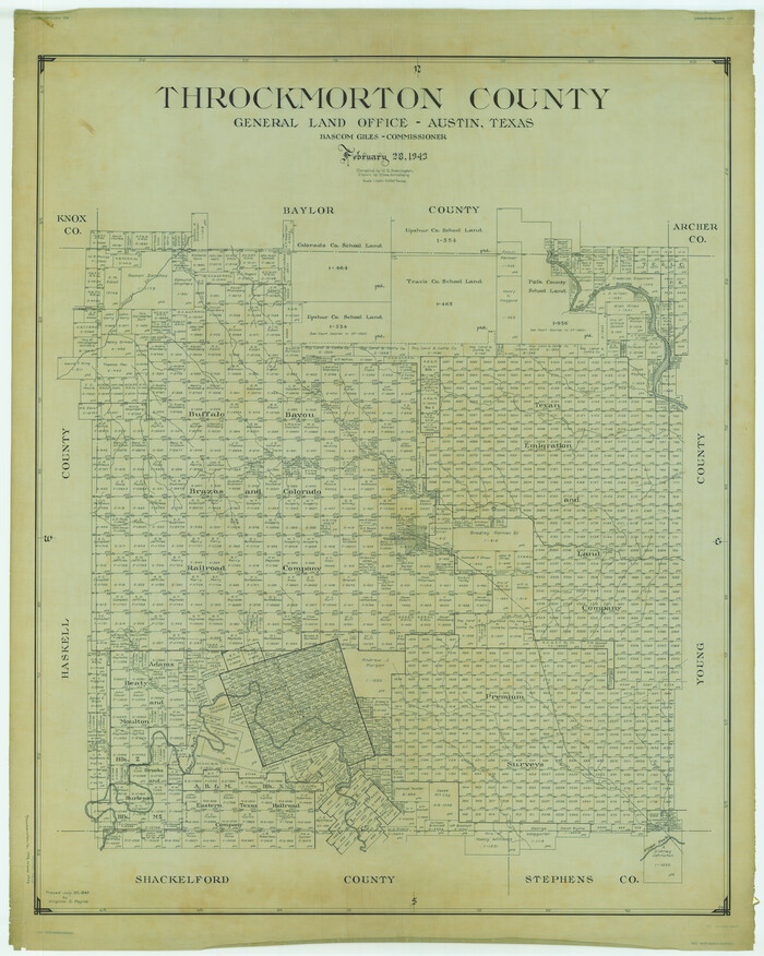 63065, Throckmorton County, General Map Collection