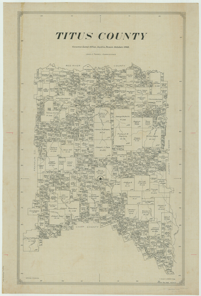 63066, Titus County, General Map Collection