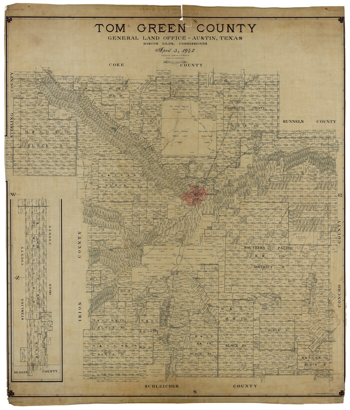 63073, Tom Green County, General Map Collection
